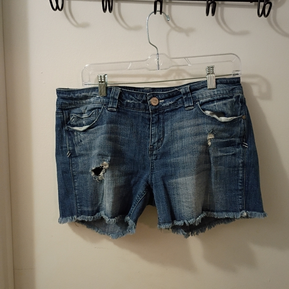 Indigo Rein Forever Jean Shorts - Picture 1 of 4
